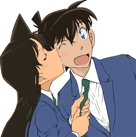 Ran Mouri Shinichi Kudo Render Đang Yêu Anime Hình ảnh