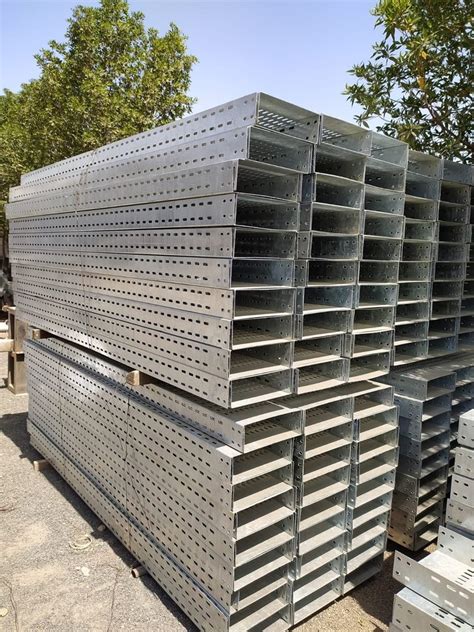 Hot Dip Galvanized Perforated Cable Tray At Rs Meter Gi Cable