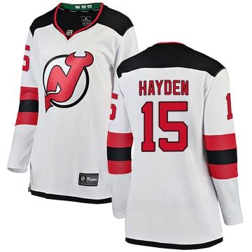 Breakaway Fanatics Branded Women's John Hayden New Jersey Devils Away ...