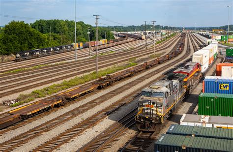 Norfolk Southern S Inman Yard NS 220 Has Just Arrived Int Flickr