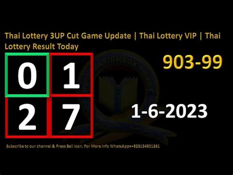 Thai Lottery Up D Paper Update Game Update Thai Lottery