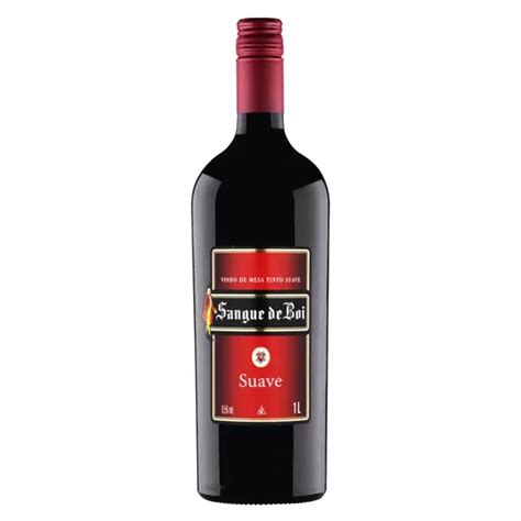 Vinho Tinto Suave Uvas Diversas Sangue De Boi Adega Vin Cola Aurora L