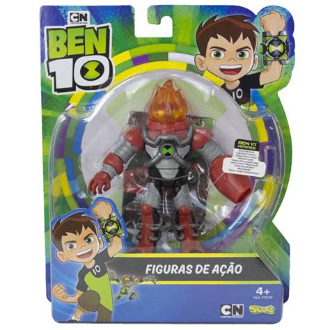 Ben Minifigura Articulada Cm Armadura Omni Kix Chama Shopee