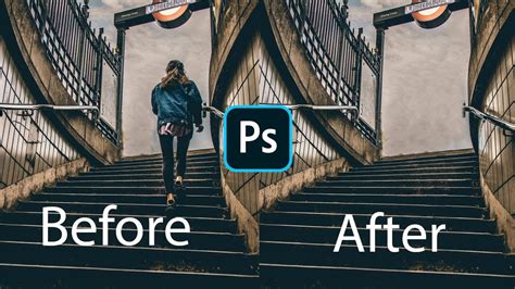 Remove Object From Scene Adobe Photoshop Tutorial Youtube