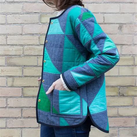 10 Quilted Patchwork Coats Sewing With Scraps