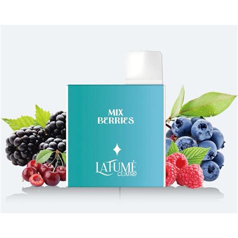 La Fume Cuatro Mix Berries Mg Ml