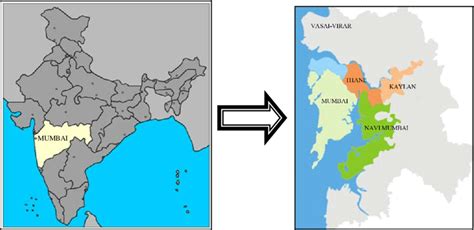 Mumbai Location In India Map States Map Of The Us