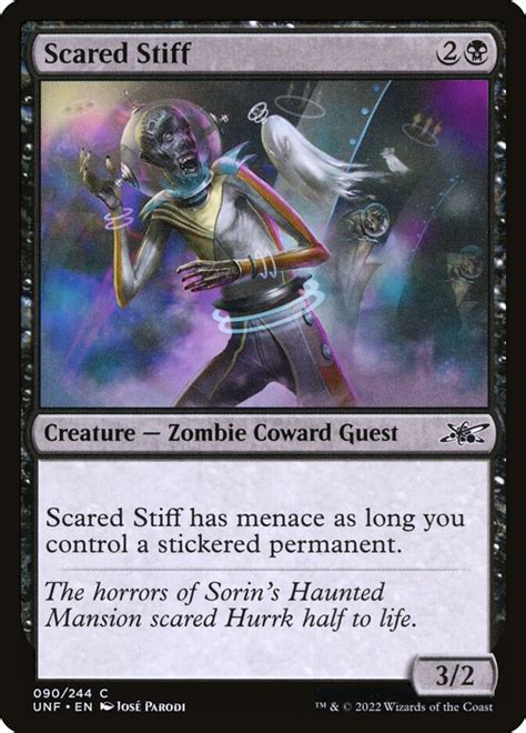 Scared Stiff · Unfinity Unf 90 · Scryfall Magic The Gathering Search