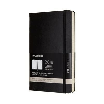 Moleskine 2018 12Aylık Haftalık Sert Kapak Pro Dky XL Boy D R