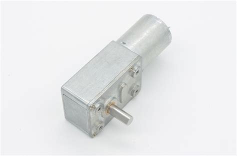 12v Worm Gear Reduction Dc Motor 1rpm Bc Robotics