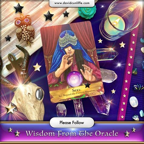 Angels And Ancestors The Seer Card The Powerful Intuitive Member Of