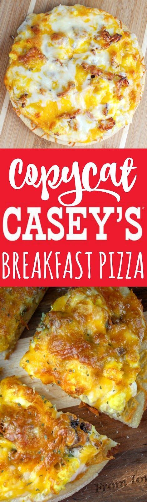 Caseys Breakfast Pizza, Breakfast Pizza Recipe, Bacon Breakfast ...