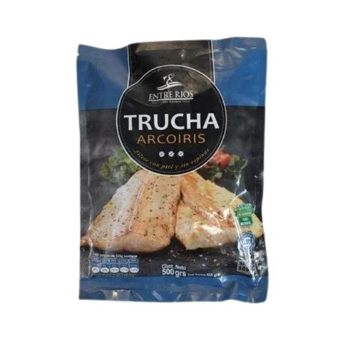 Trucha Filet Arcoiris 500 Gr CONGELADOS UY