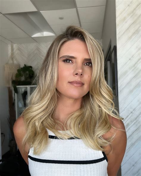 Easy Effortless Two Rows Easy Breezy Blonde Color Work Hair
