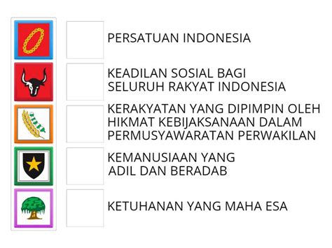 Simbol Pancasila Match Up