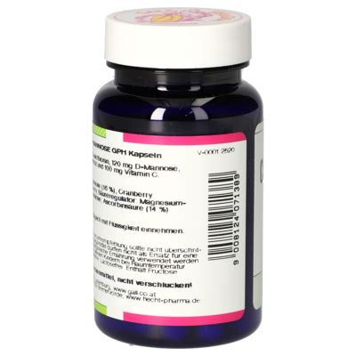 Cranberry Plus D Mannose Gph Kapseln Gall Pharma Gmbh Online Shop