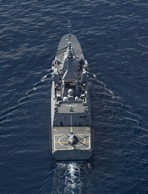 French Aquitaine Class Frigate Languedoc D653 2642 X 3465 R