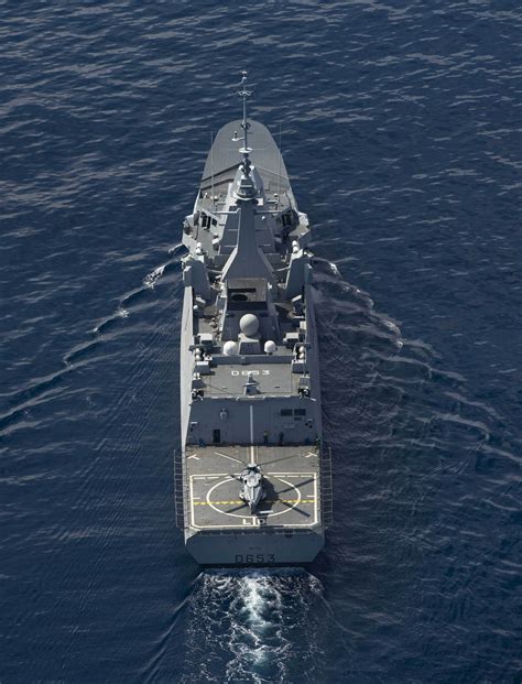 French Aquitaine Class Frigate Languedoc D653 [2642 X 3465] R Warshipporn