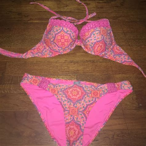 Aerie Swim Perky Push Up Pasleycrochet Bikini Poshmark