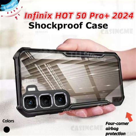 Infinix HOT 50 Pro Transprent AirBag Casing For Infinix HOT 50PRO