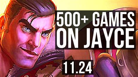 JAYCE Vs AATROX TOP 7 Solo Kills 500 Games 1 0M Mastery