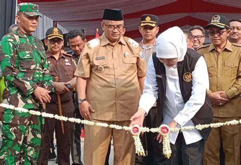 Jembatan Bailey Pengganti Jembatan Ambruk Diresmikan Gubernur