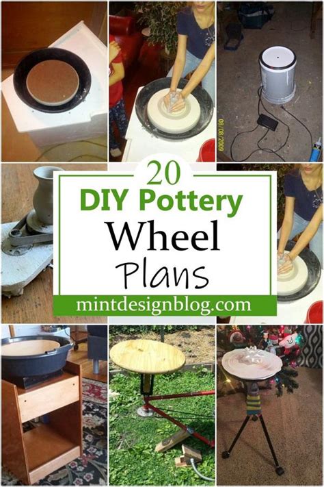 20 Diy Pottery Wheel Plans Mint Design Blog