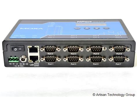 MOXA NPort 5650 8 DT 8 Port RS 232 422 485 Serial Device Server