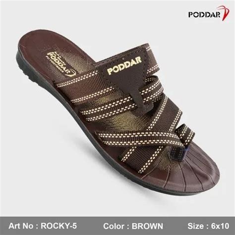 Poddar Muticolor Gents Casual Footwear Size 610 Model Number Rocky