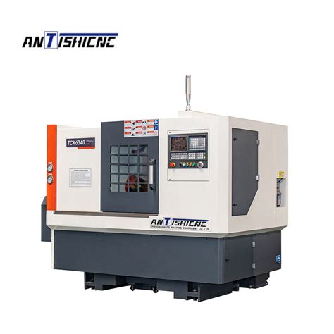 Tck Precision Metal Cnc Turning Lathe Machine Horizontal Slant Bed