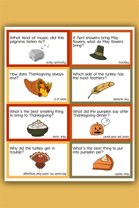 The Best Thanksgiving Jokes For Kids Including Free Thanksgiving Joke