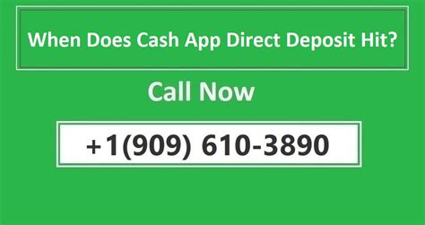 When Does Cash App Direct Deposit Hit How To Enable Direct Deposit