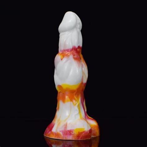 Godes cheval en silicone pour chien jouet sexuel anal coloré pénis de