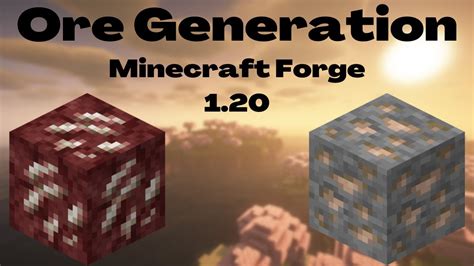 1 20 Minecraft Forge Modding Tutorial Ore Generation YouTube