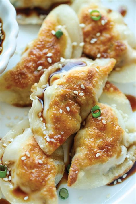 Sesame Chicken Potstickers Recipe