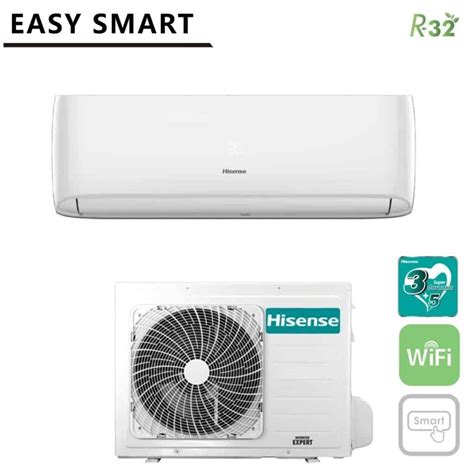 Climatizzatore Mono Hisense Inverter Easy Smart Classe A A Gas