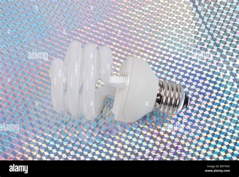 A Compact Fluorescent Light Bulb Stock Photo Alamy