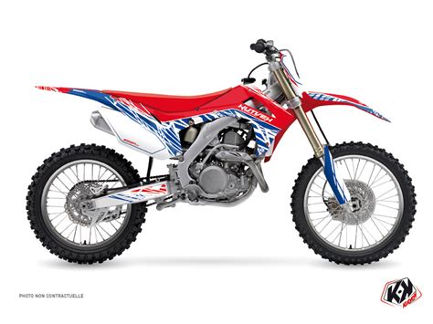 Honda Dirt Bike Eraser Graphic Kit Red Blue Kutvek