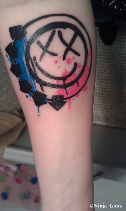 My Blink 182 SmileyTattoo by NinjaLaura on deviantART