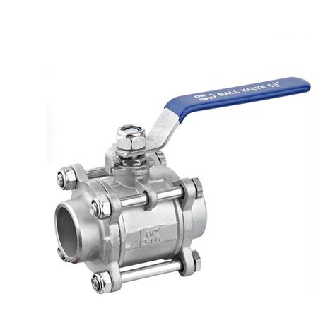 Socket Weld Pc Full Port Ball Valve Wog Ss