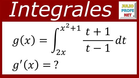 TEOREMA FUNDAMENTAL DEL CÁLCULO Ejercicio 2 YouTube