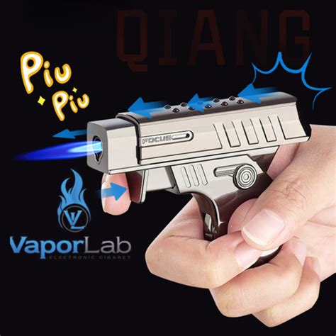 Jual Korek Api Bara Las Pistol Mini Gun Shaped Gas Jet Torch Lighter