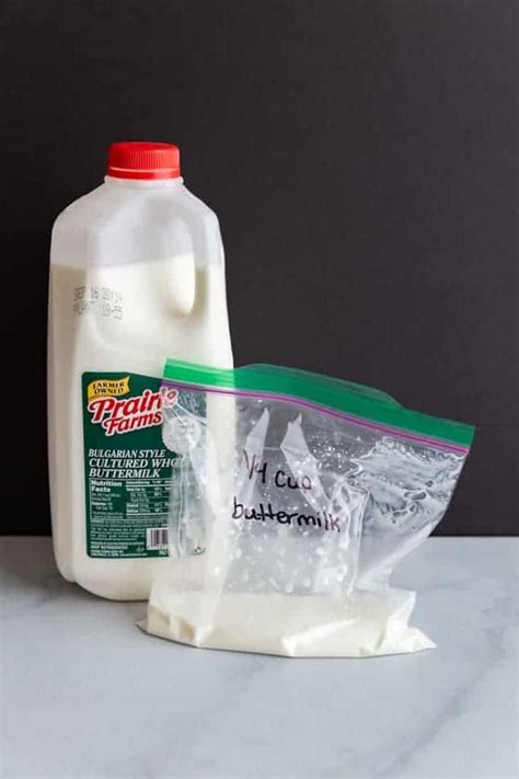 How to Freeze Buttermilk | Baked by an Introvert®