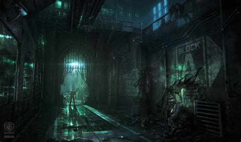 Batman Arkham Asylum Concept Art