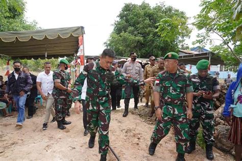 Pangdam IX Udayana Resmikan Pompa Hidram Pertanian Pertama Di Rote Ndao