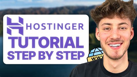 Hostinger Website Builder Tutorial 2025 Step By Step Guide YouTube