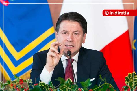 Diretta Giuseppe Conte Gennaio Il Decreto Con Le Nuove Regole