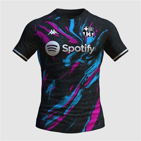 Barcelona X Kappa Third Concept Fifa Kit Creator Showcase