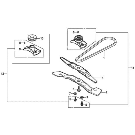 Rotary Blade For Honda HRX537C2 VKEA Lawn Mower L S Engineers