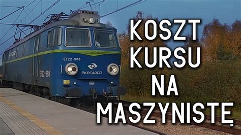 ile kosztuje kurs na maszynistę YouTube